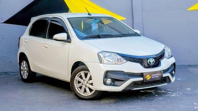 TOYOTA ETIOS HB XPLUS MT 2019 fotografado na Mendonça Motors