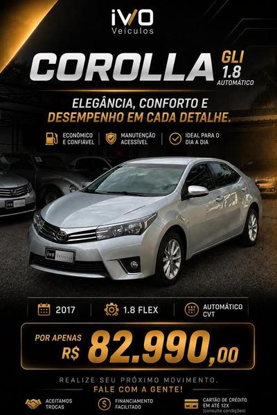 Toyota Corolla 2017 à venda