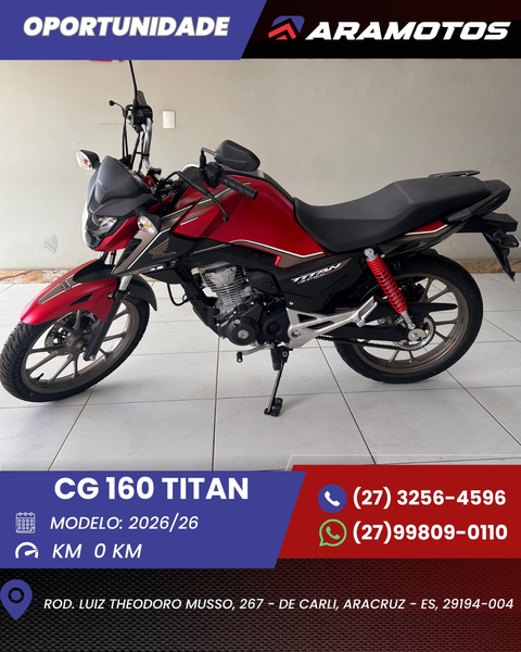 HONDA CG 160 TITAN 50 ANOS