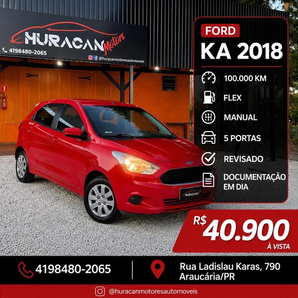 Ford Ka 2018 à venda
