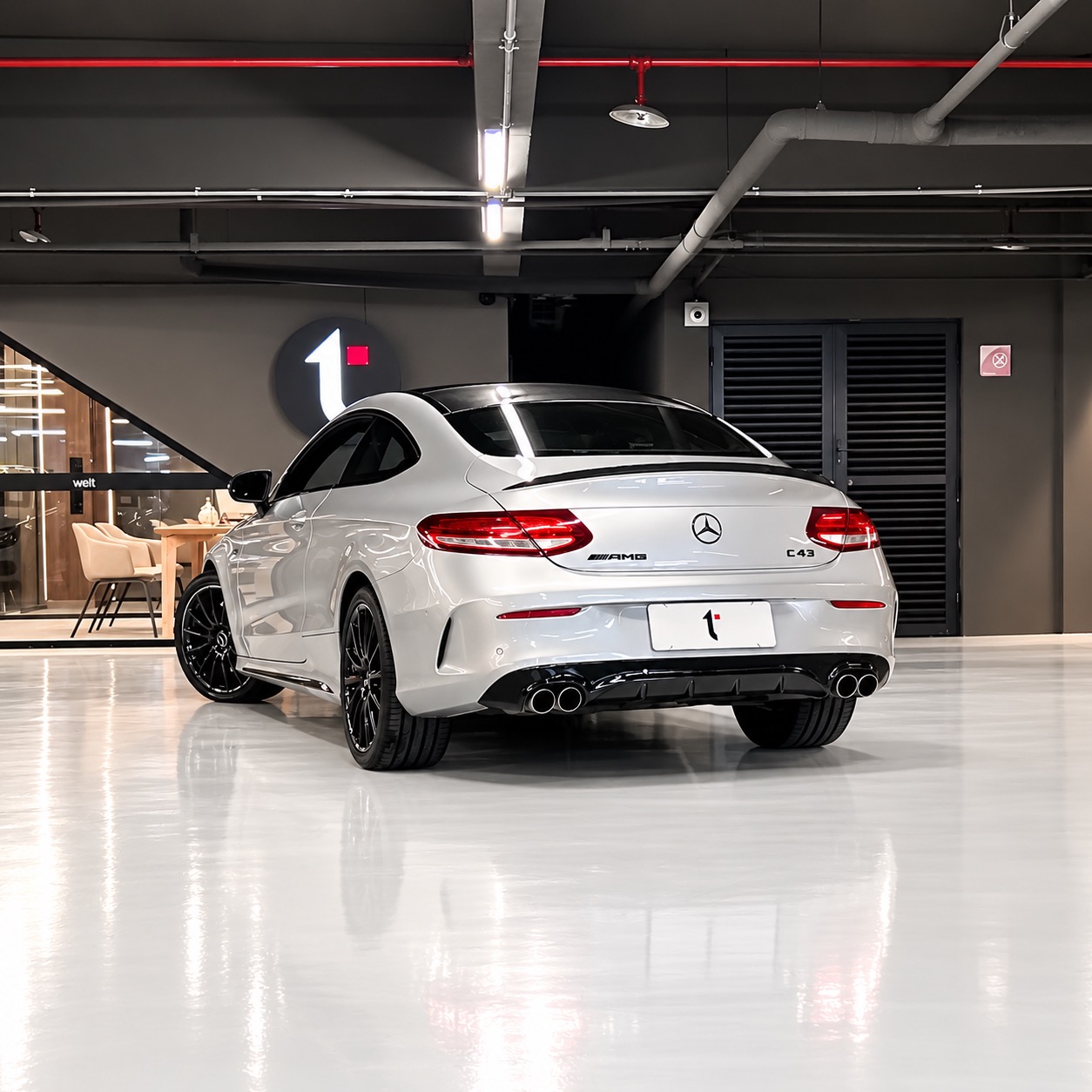 MERCEDES-BENZ C-43 COUPE AMG 3.0 V6 BI-TURBO AUT — foto 12