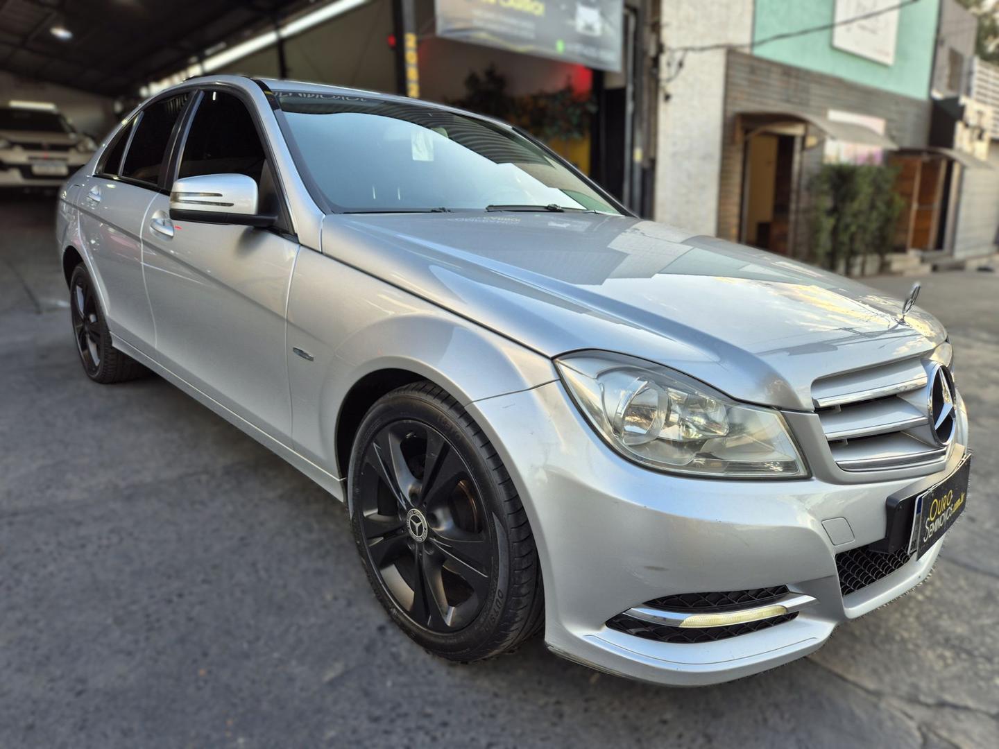MERCEDES-BENZ C-180 CGI CLASSIC 1.8 16V 156CV AUT 2012 GASOLINA