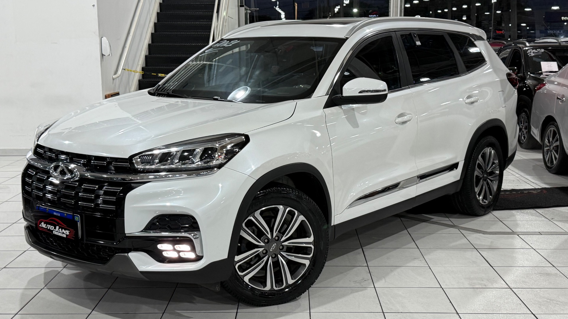 caoa chery tiggo8 1.6 tgdi com teto ano 2021