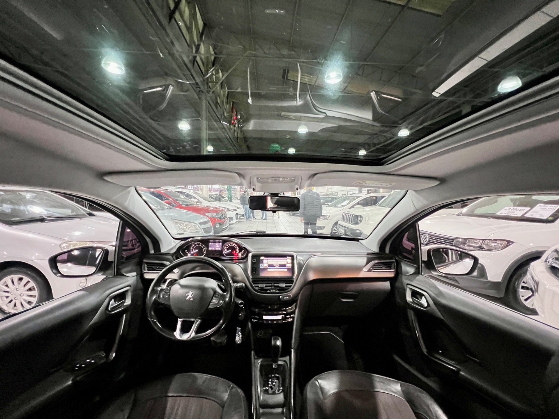 peugeot 2008 griffe at 1.6 com teto 2017