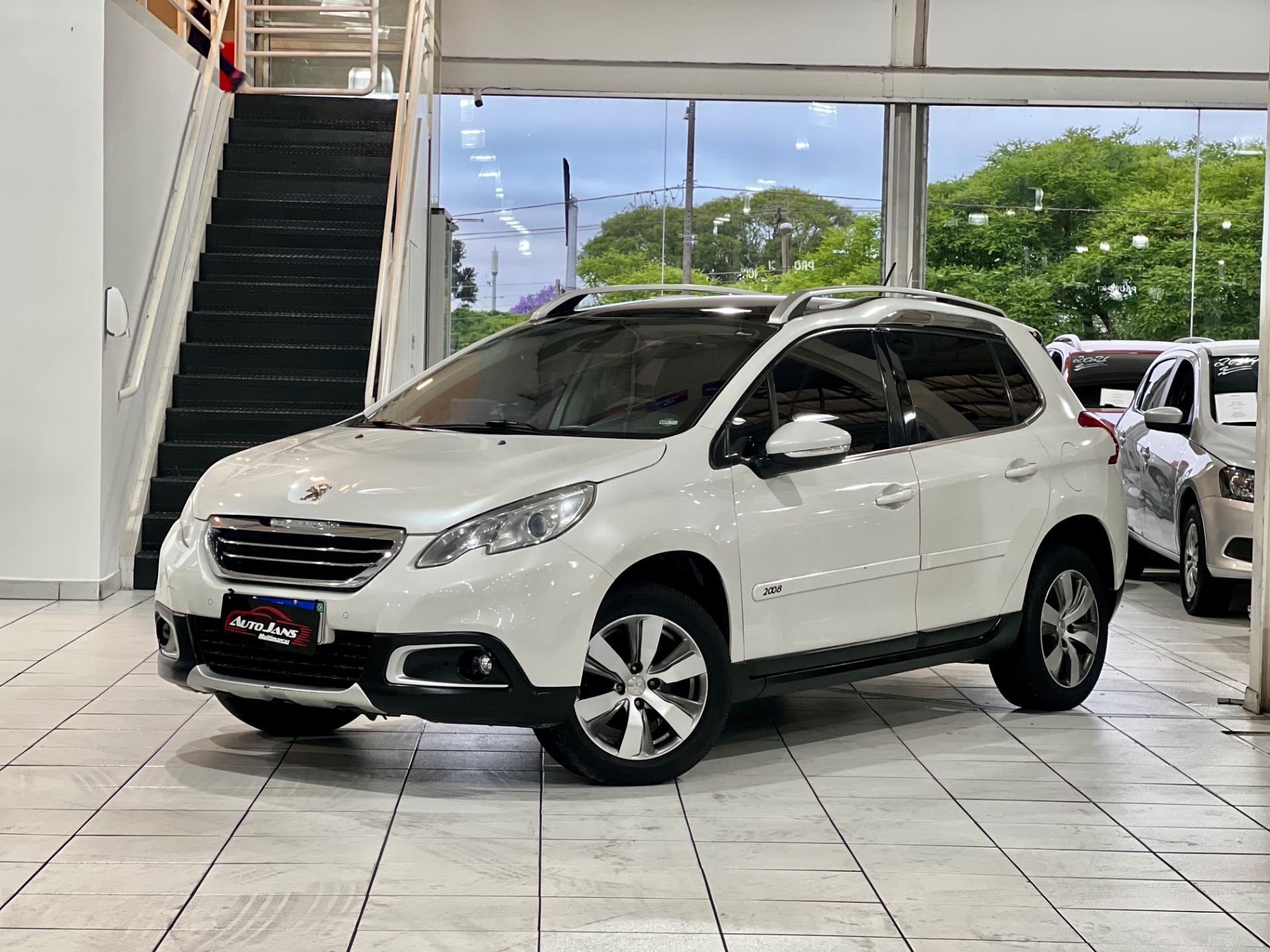 peugeot 2008 griffe at 1.6 com teto 2017