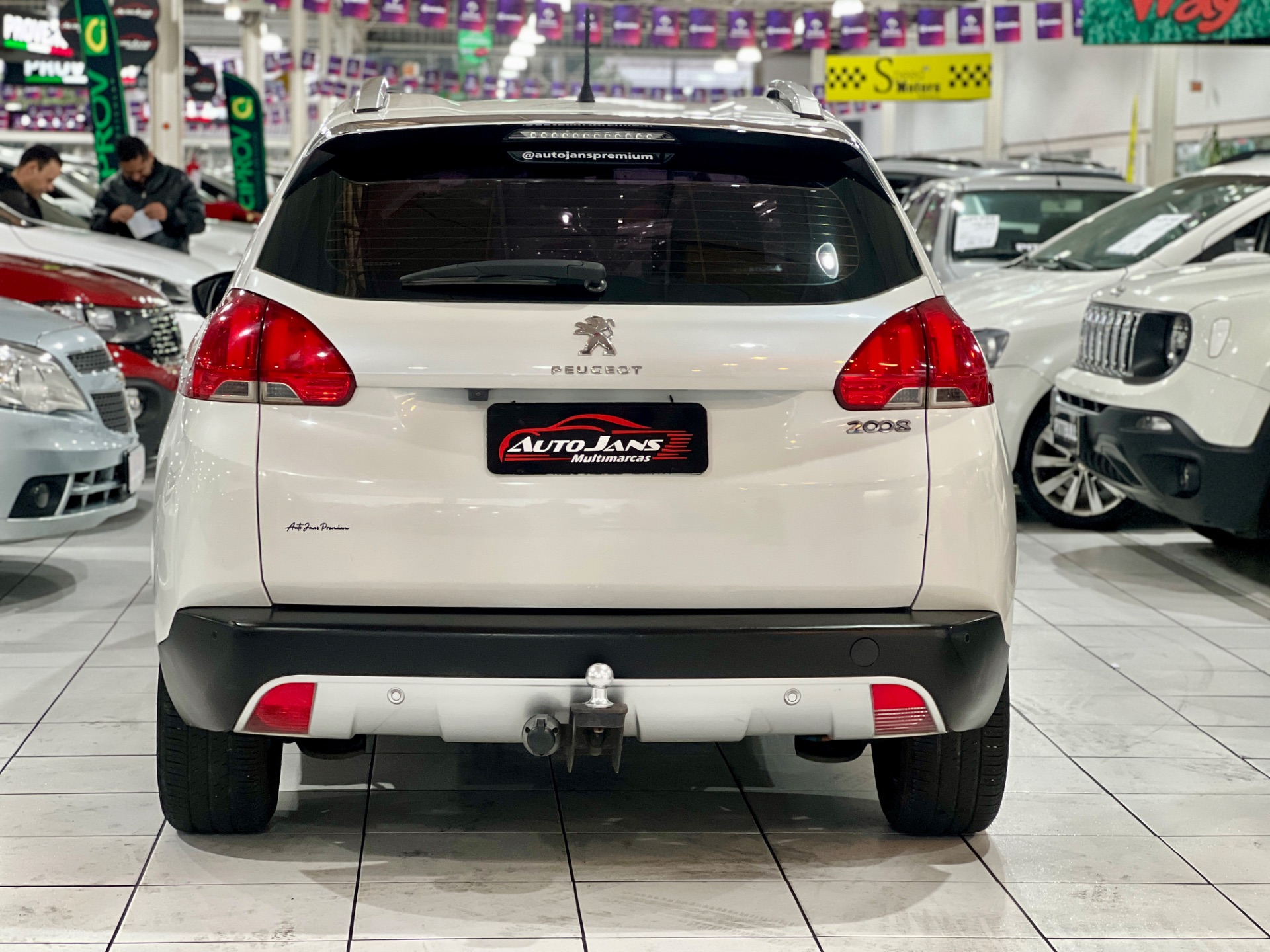 peugeot 2008 griffe at 1.6 com teto 2017