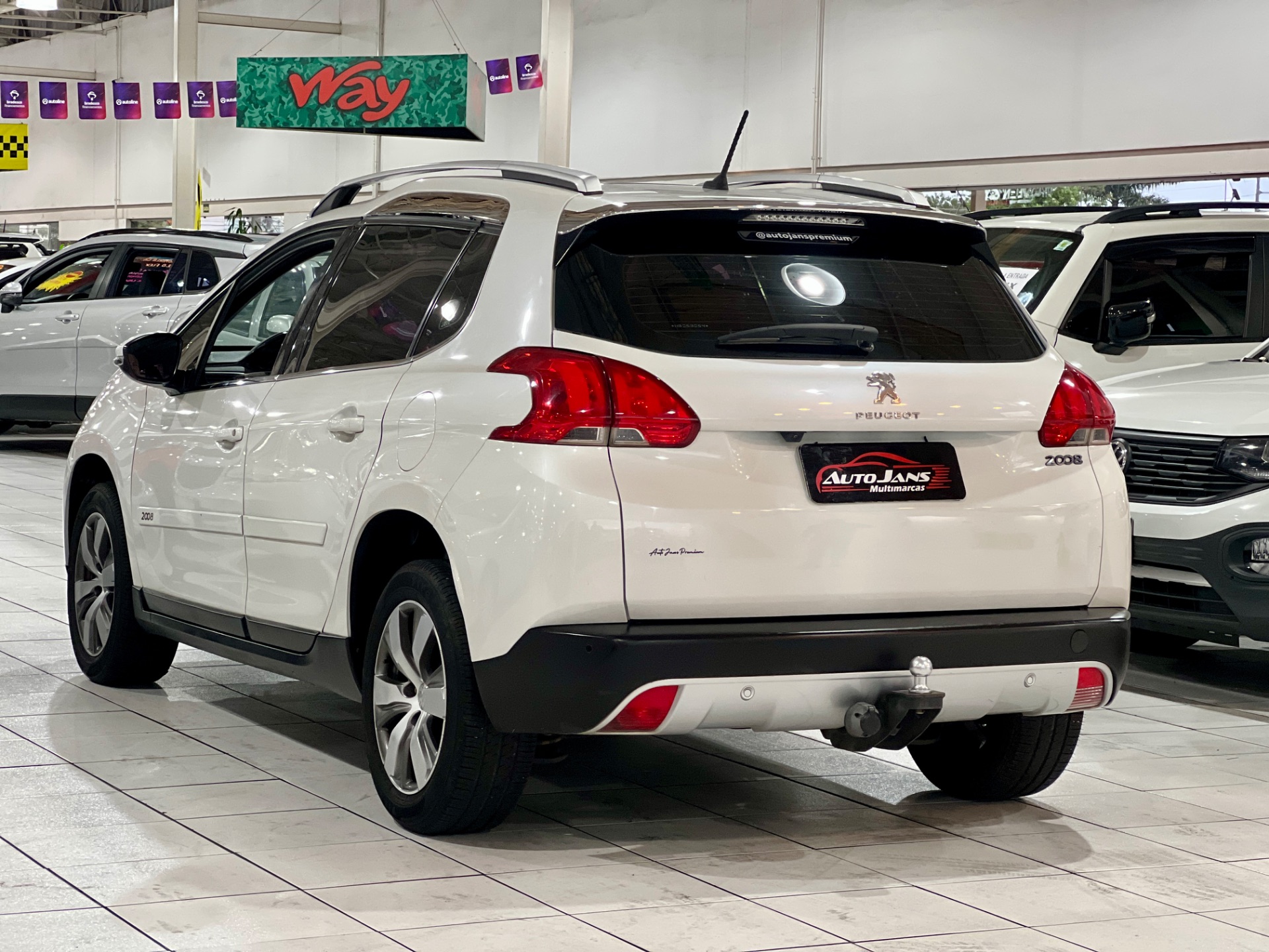 peugeot 2008 griffe at 1.6 com teto 2017