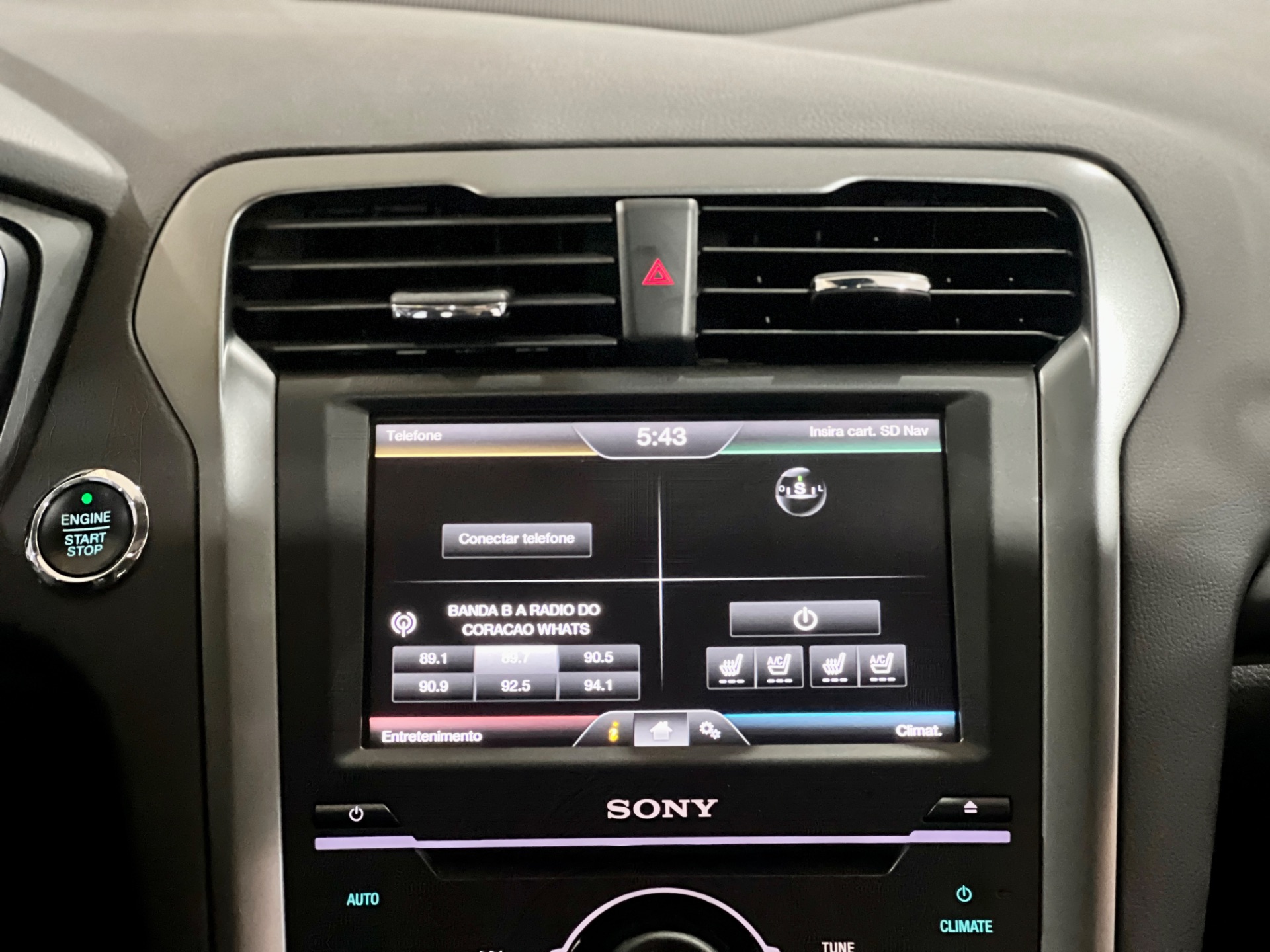 ford fusion 2.0 at titanium gtdi 2015