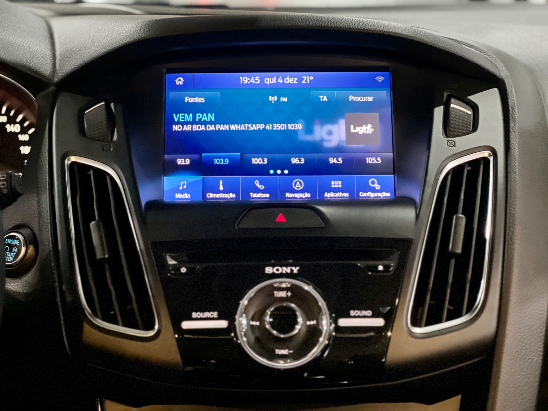 ford focus titanium plus 2.0 at 2016