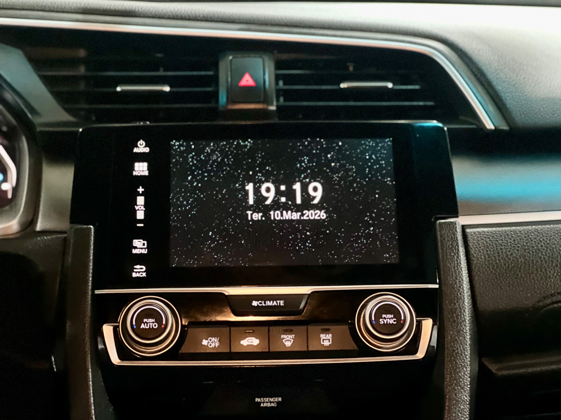 honda civic exl 2.0 cvt 2017