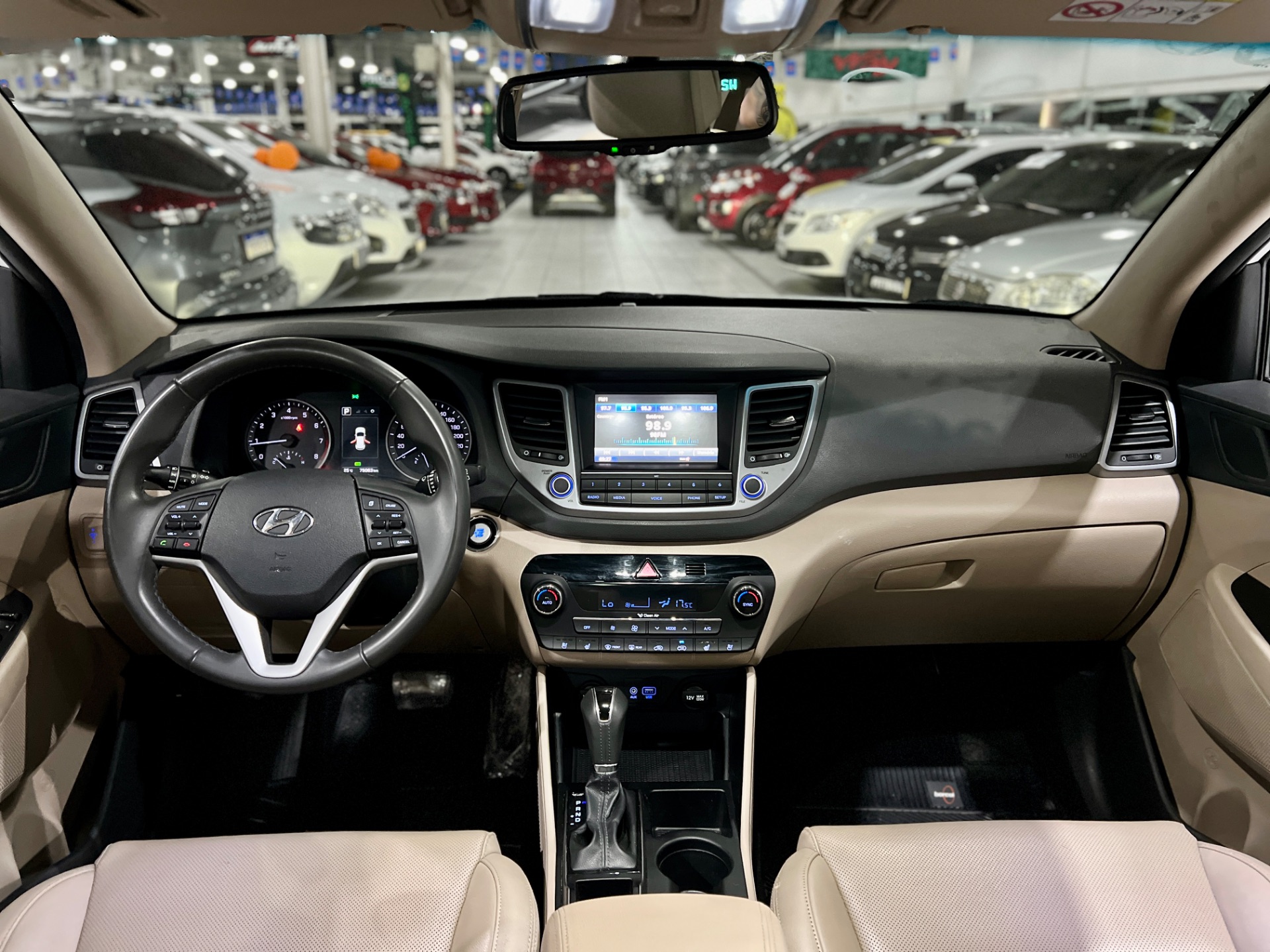 hyundai tucson turbo 1.6 at com teto 2021