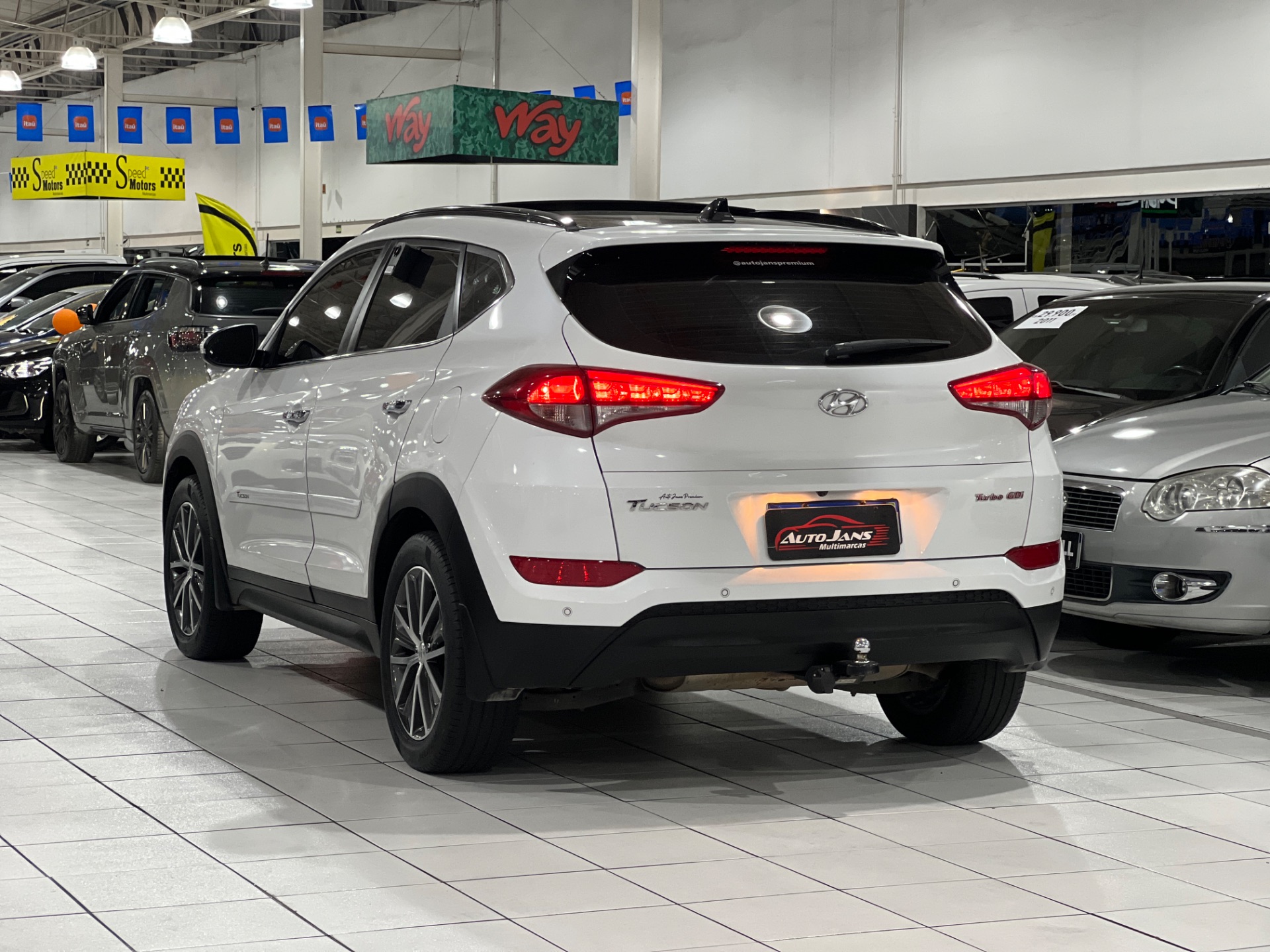 hyundai tucson turbo 1.6 at com teto 2021