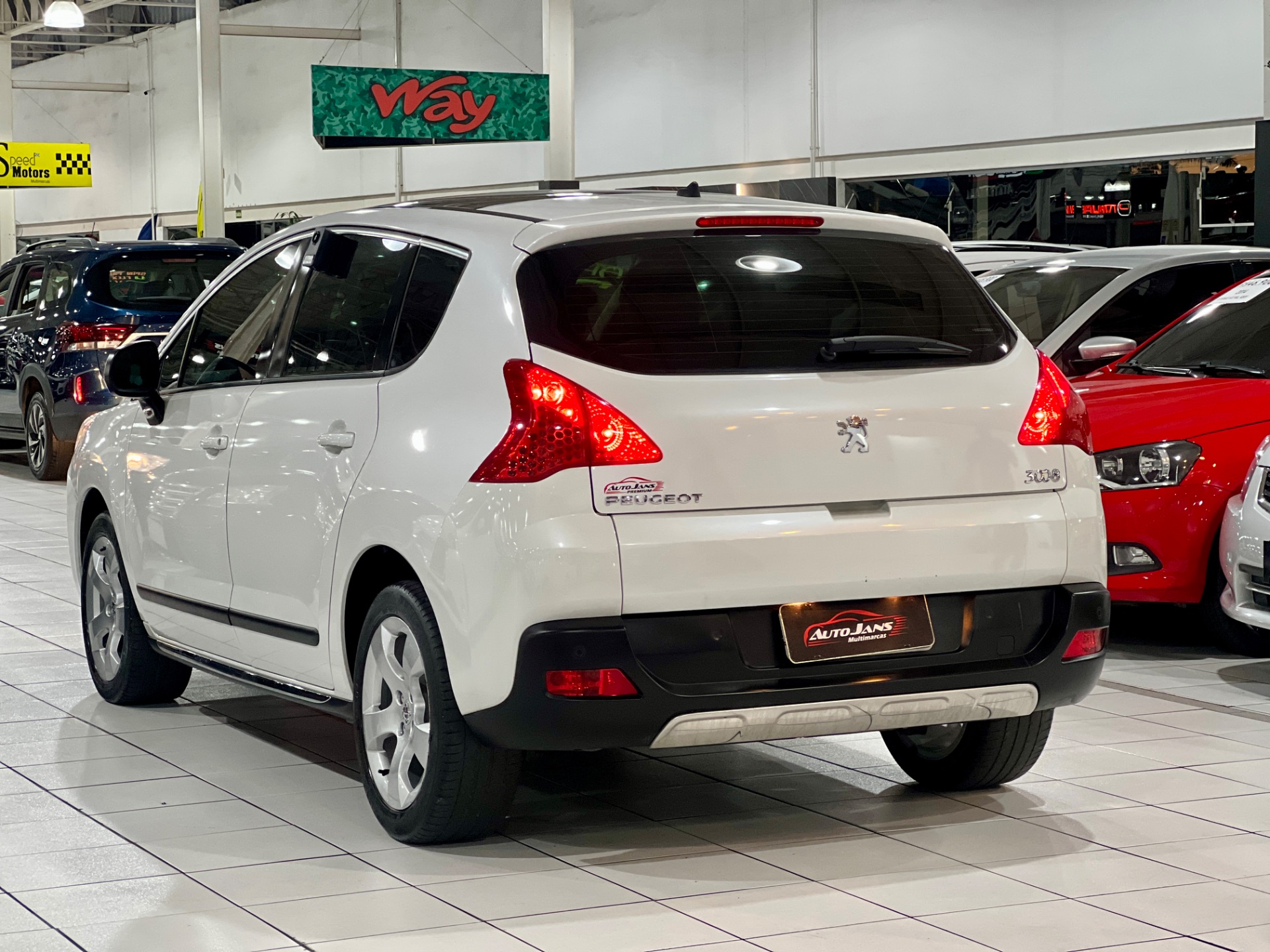 peugeot 3008 griffe 1.6 at km baixa 2014