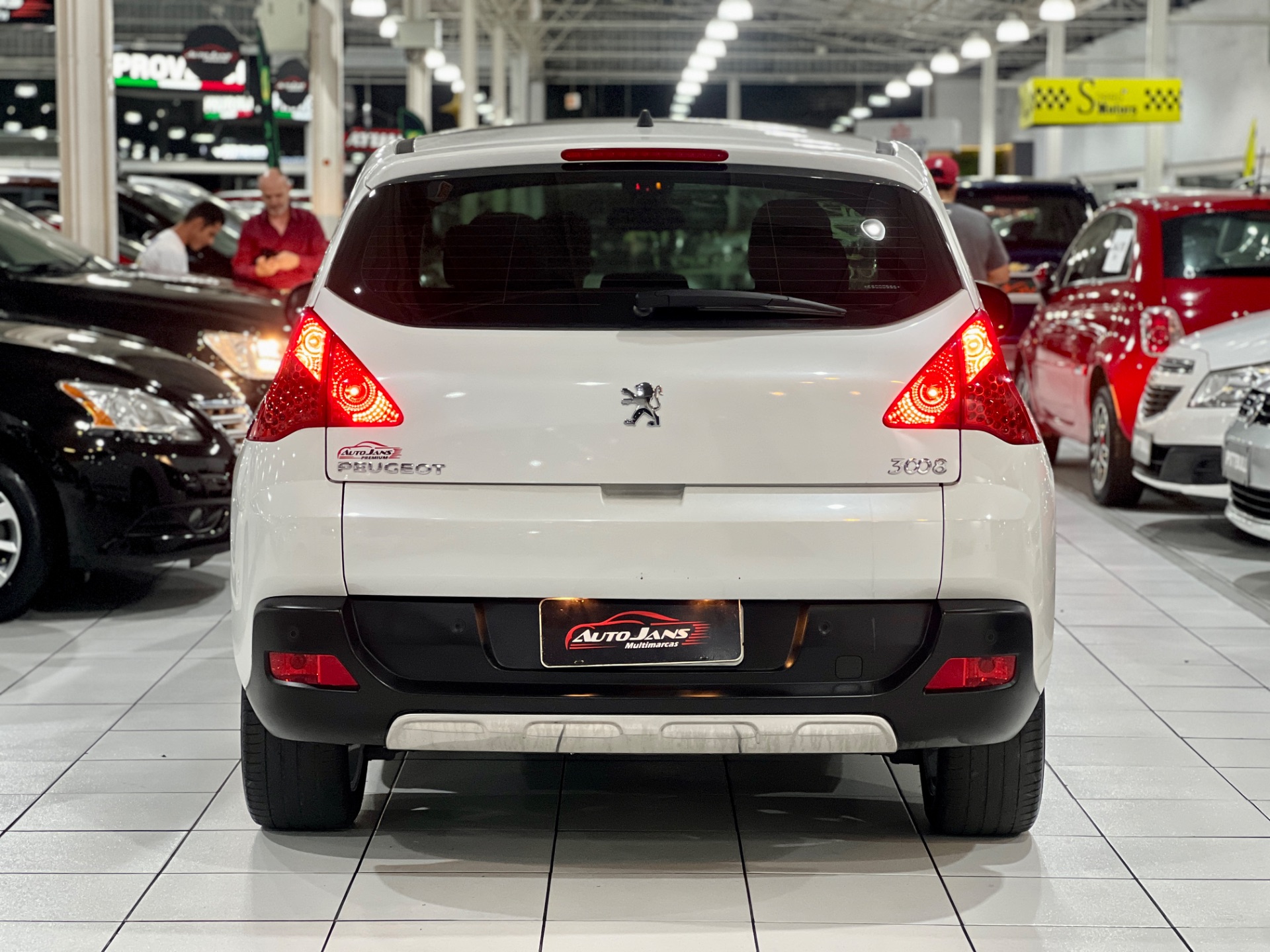 peugeot 3008 griffe 1.6 at km baixa 2014