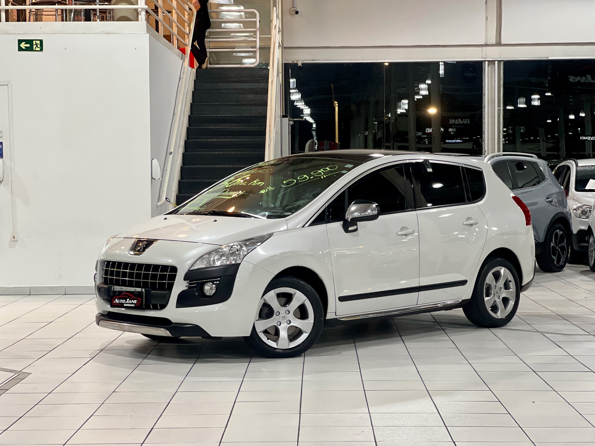 peugeot 3008 griffe 1.6 at km baixa 2014