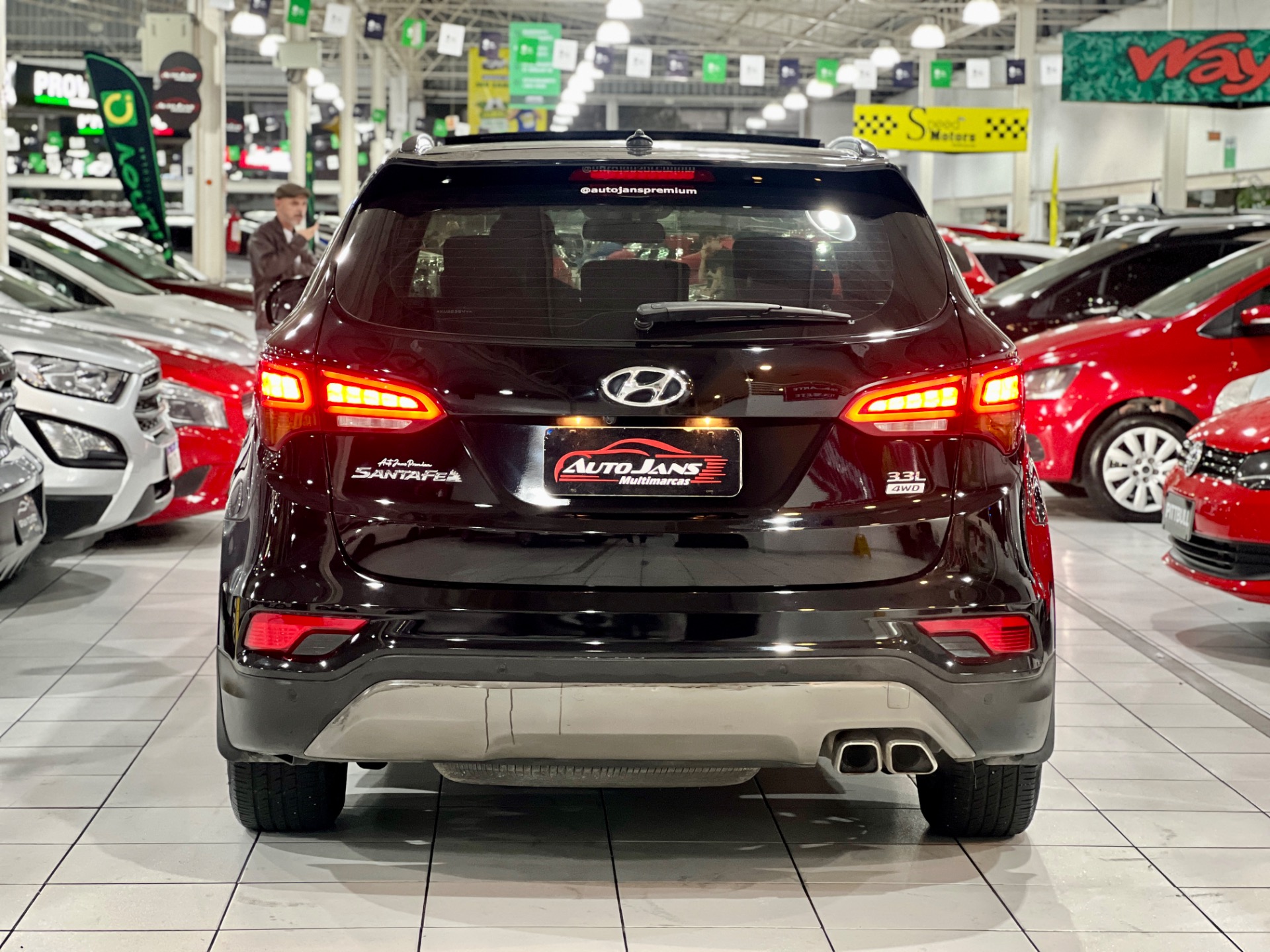 hyundai santa fe gls 7 lugares motor 3.3 v6 2019