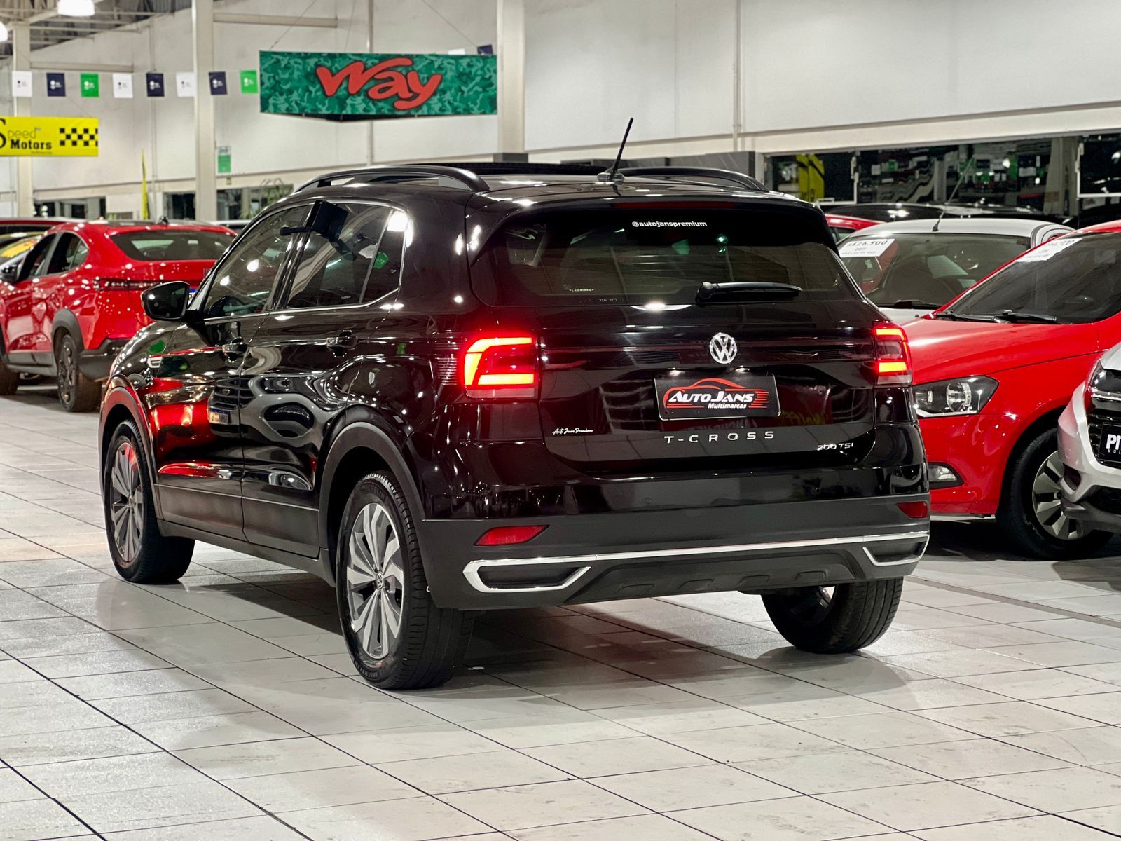 t cross comfortline 1.0 tsi com teto solar ano 2020