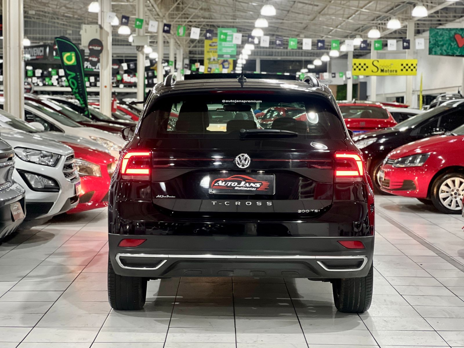 t cross comfortline 1.0 tsi com teto solar ano 2020