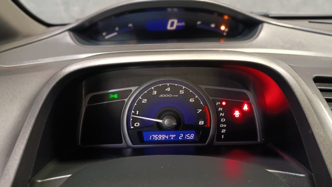 honda civic lxs motor 1.8flex ano 2008