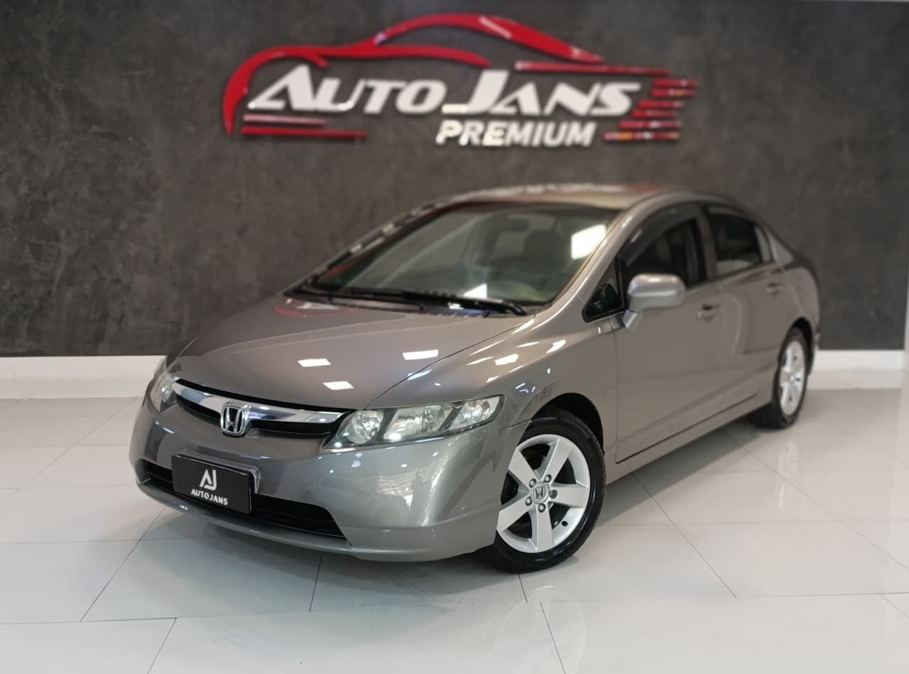 honda civic lxs motor 1.8flex ano 2008