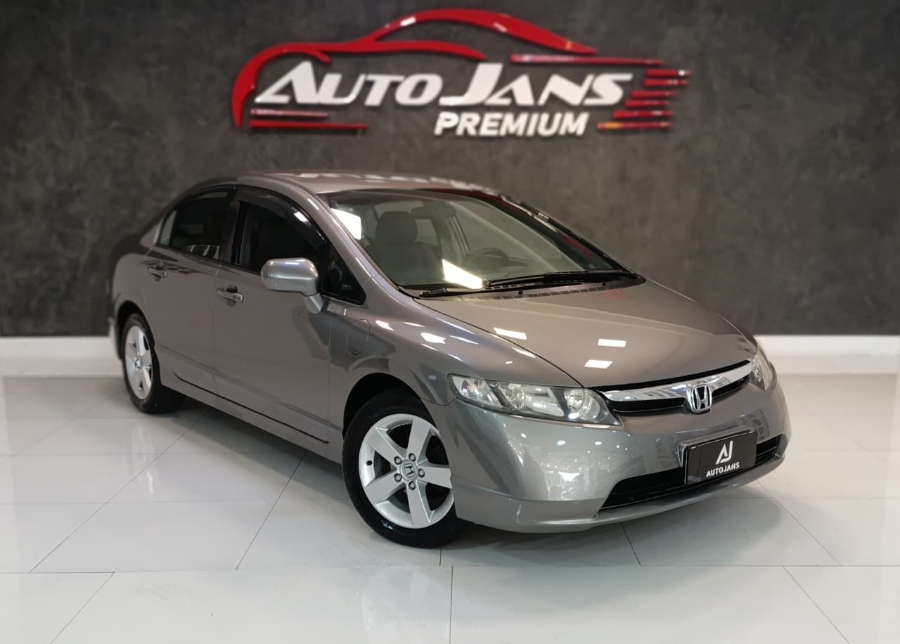 honda civic lxs motor 1.8flex ano 2008