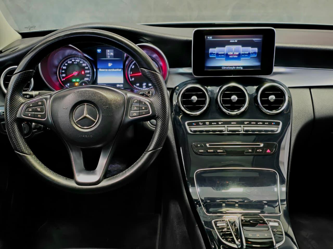 mercedes-benz c200 avangarde 2.o turbo 2016
