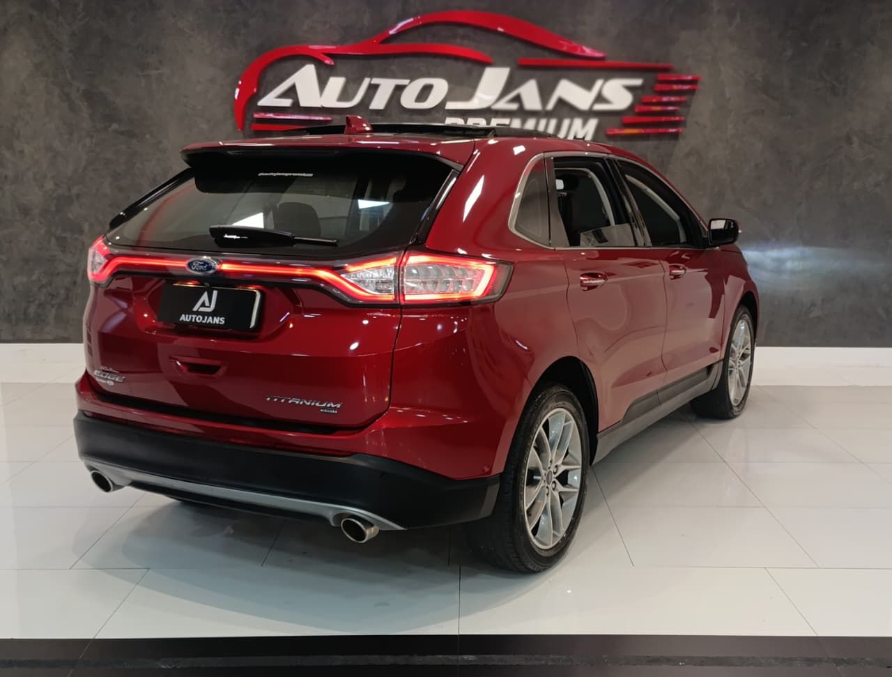 ford edge titanium awd motor 3.5 v6 ano 2018