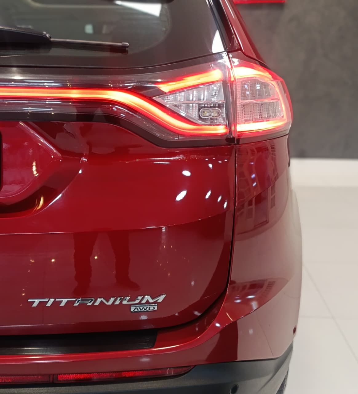 ford edge titanium awd motor 3.5 v6 ano 2018