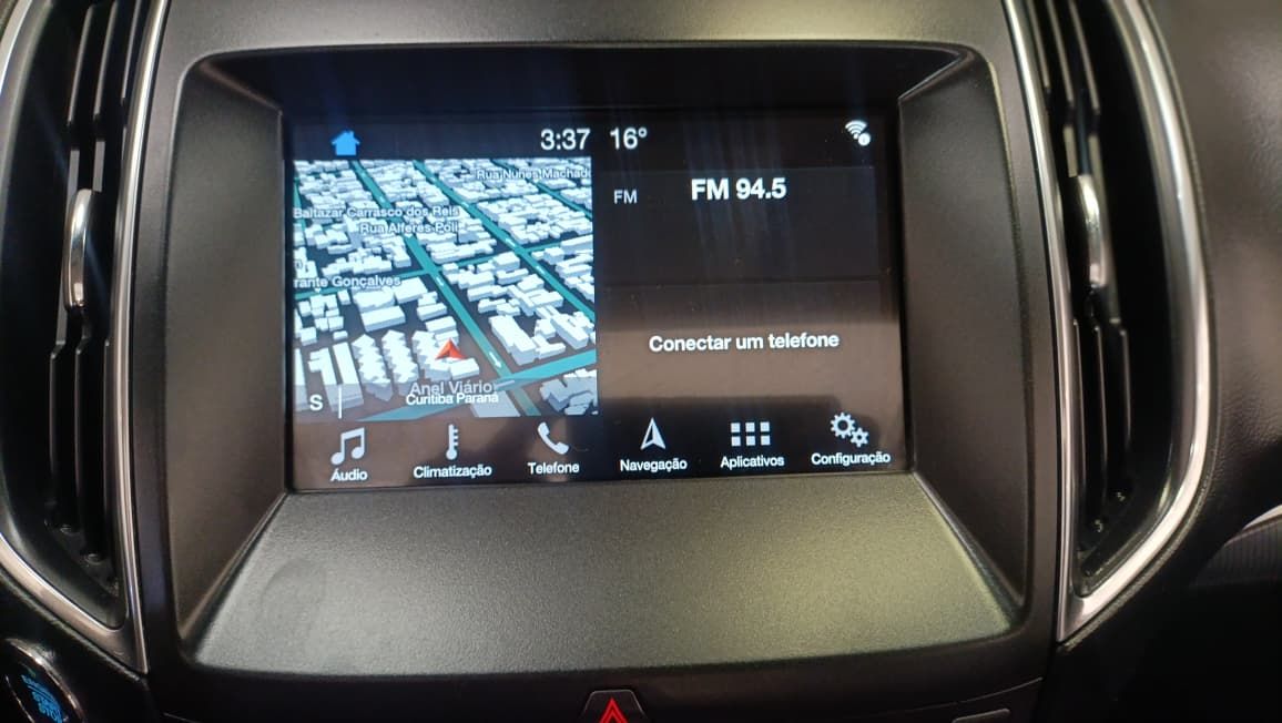 ford edge titanium awd motor 3.5 v6 ano 2018