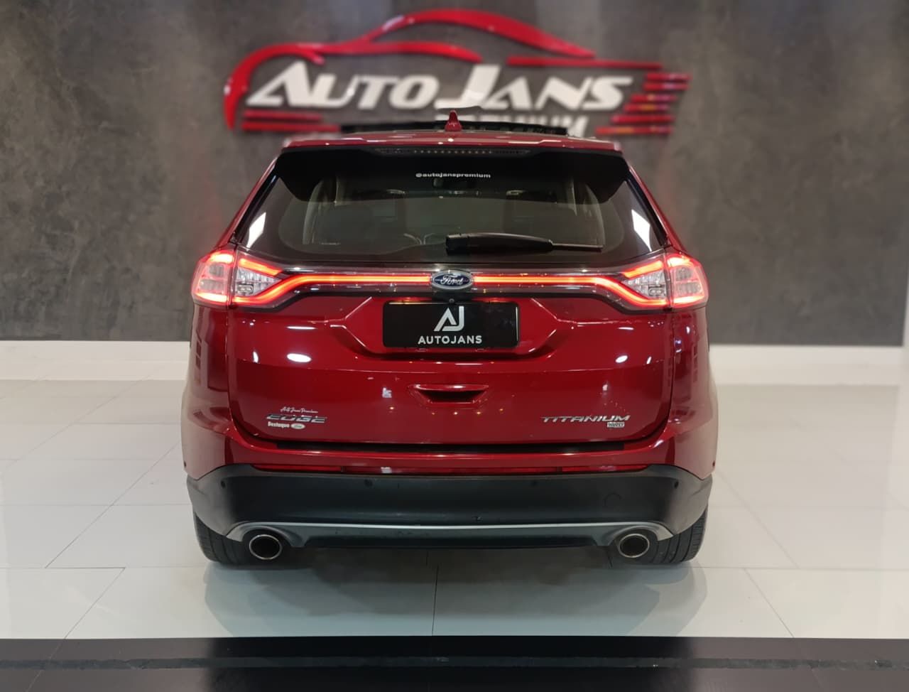 ford edge titanium awd motor 3.5 v6 ano 2018