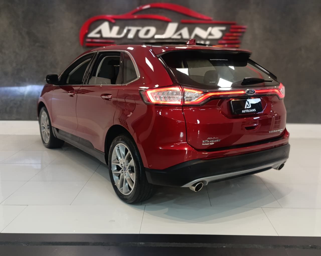 ford edge titanium awd motor 3.5 v6 ano 2018