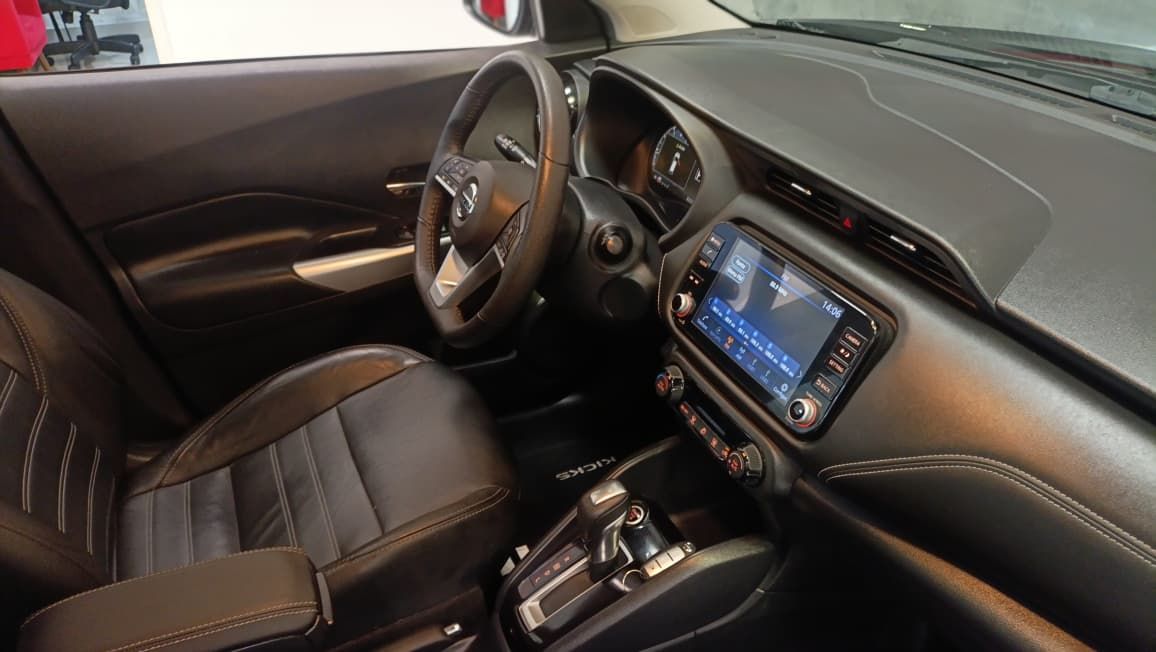 nissan kicks exclusive motor 1.6 flex cvt ano 2022