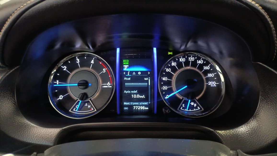 toyota hilux sw4 srx motor 2.8 turbo diesel 4x4ano 2020
