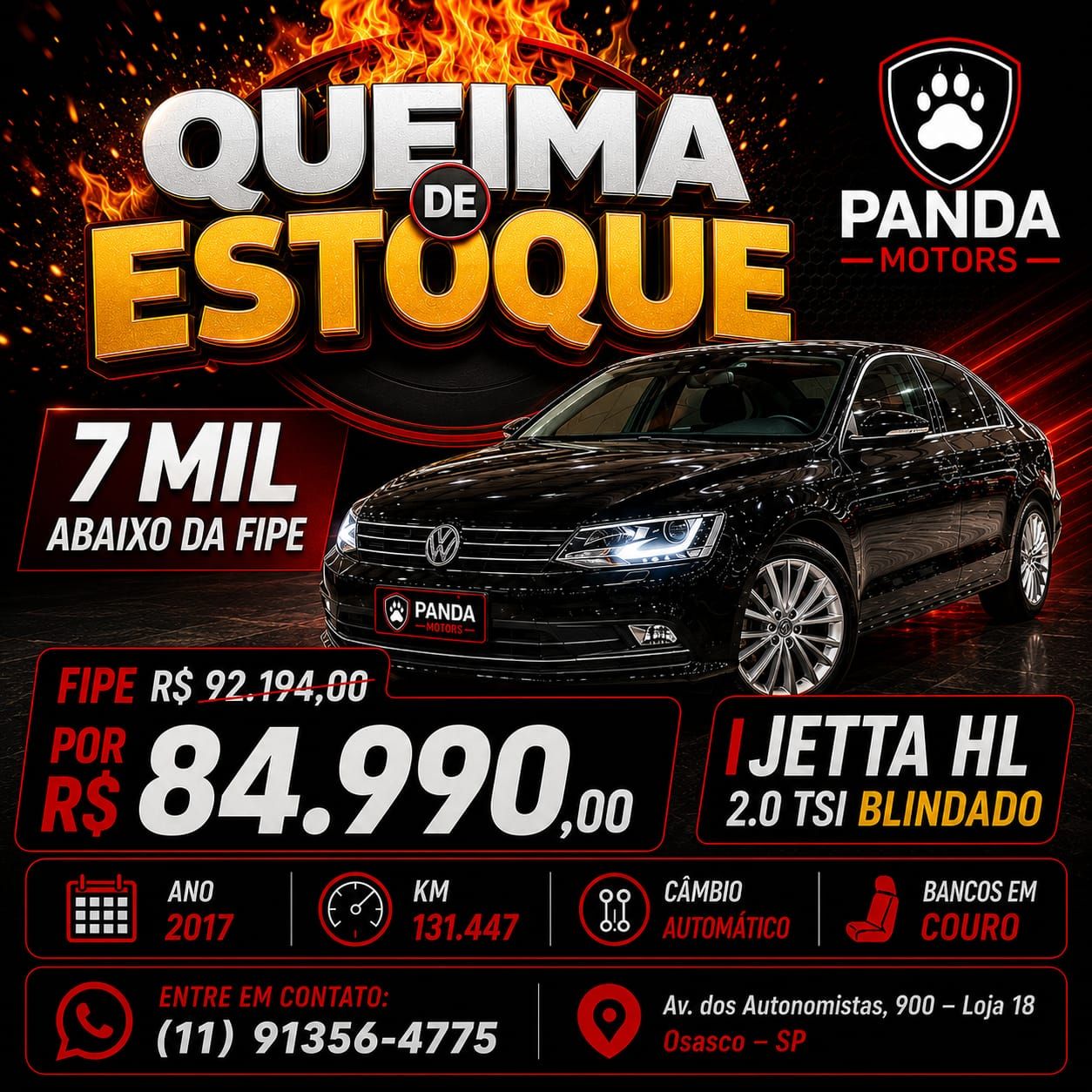foto do veículo Volkswagen Jetta Hl Ae  volkswagen jetta hl ae 2017 blindado