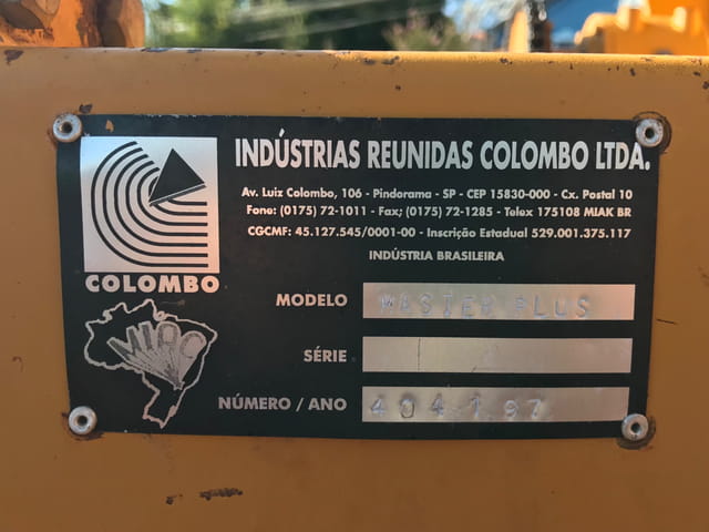 MIAC BATEDEIRA DE FEIJAO 1998