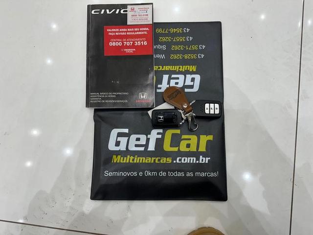 HONDA CIVIC EXL CVT 2020