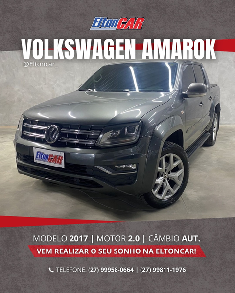 VOLKSWAGEN AMAROK 2.0 HIGHLINE 4X4 CD 16V TURBO INTERCOOLER DIESEL 4P AUT