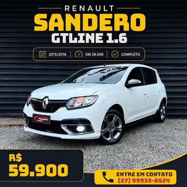 RENAULT SANDERO 16GTLINE