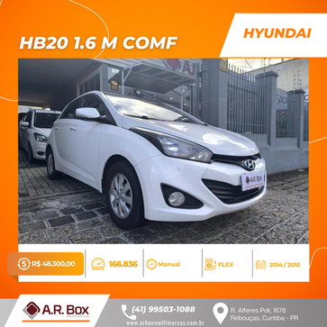 HYUNDAI HB20 1.6 M COMF