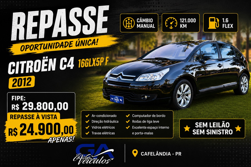 CITROEN C4 16GLX5P F