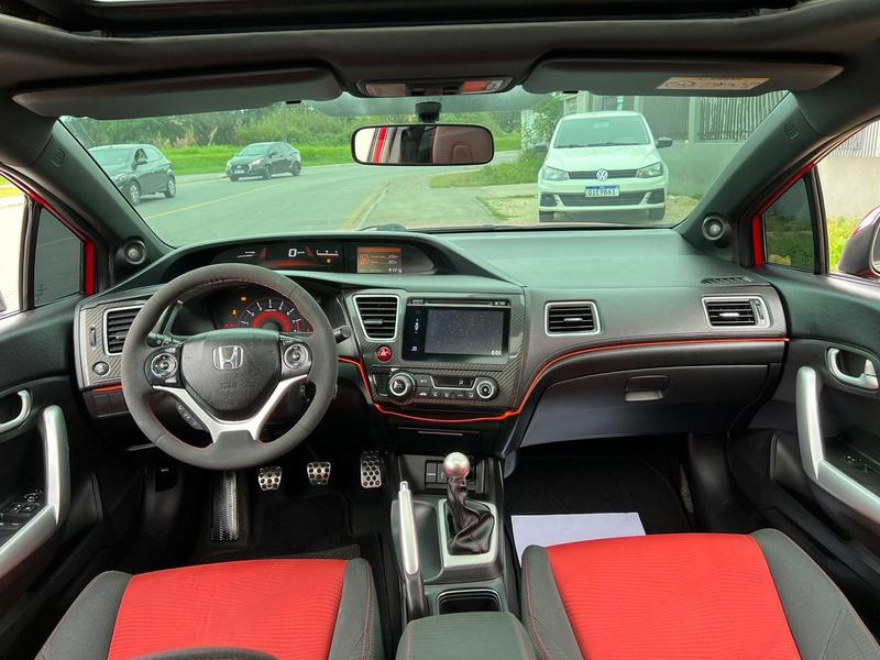Honda Civic Coupe Si 2.4 16V 206cv Mec 2P - foto 15