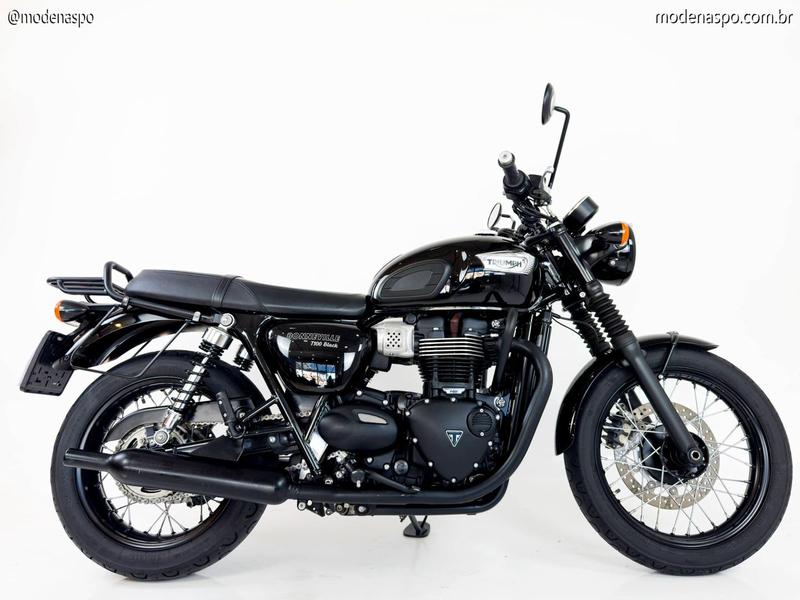 TRIUMPH BONNEVILLE T100 BLACK
