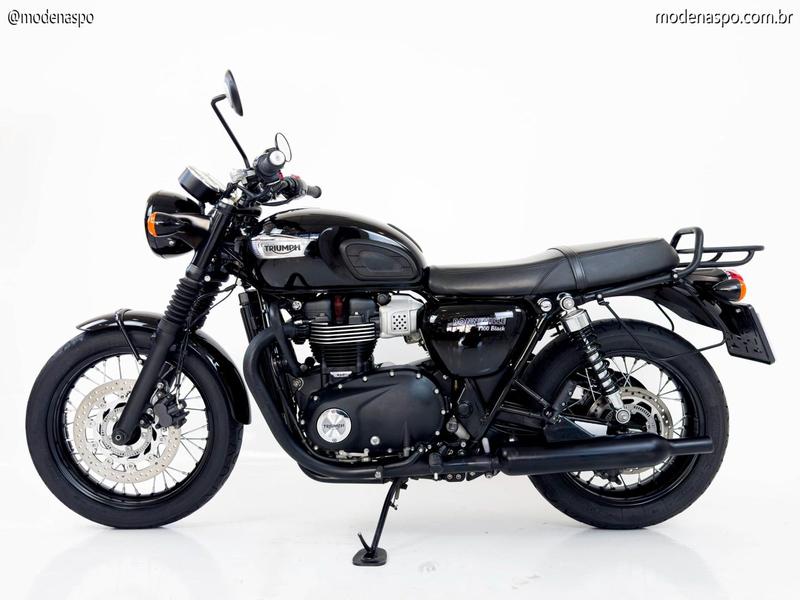 TRIUMPH BONNEVILLE T100 BLACK