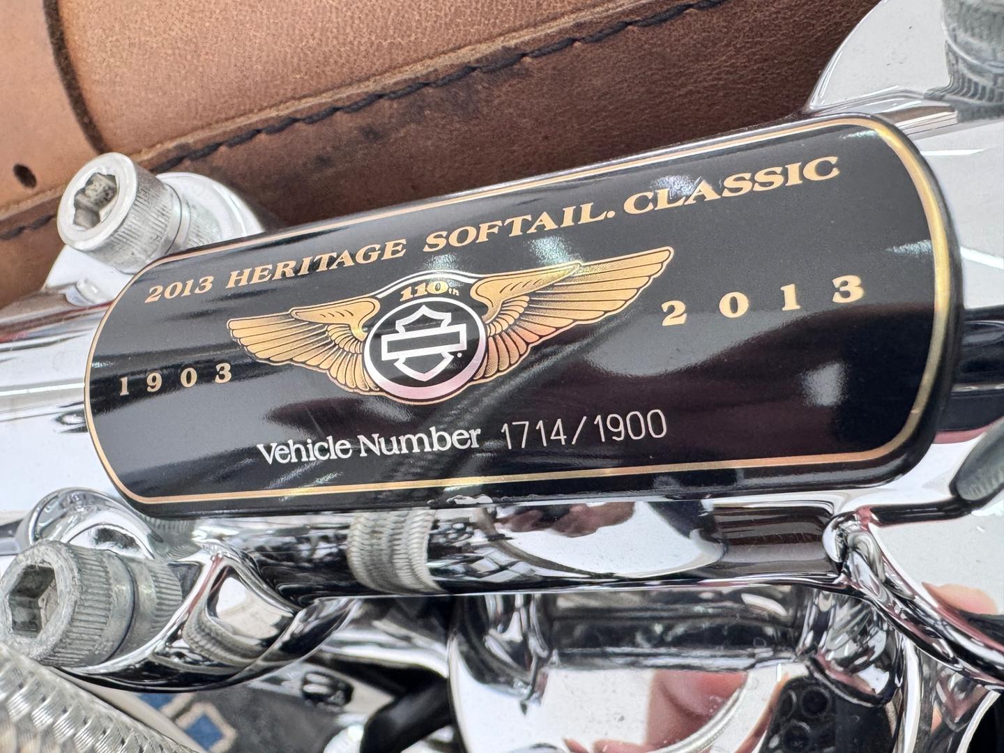 Harley-davidson Flstc Anv 2013