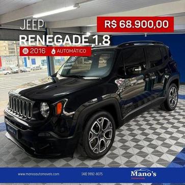 JEEP RENEGADE LONGITUDE 1.8 FLEX AUTOMATICO