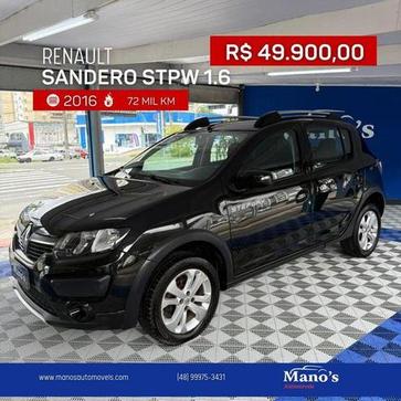 RENAULT SANDERO 1.6 STEPWAY 8V FLEX 4P MANUAL