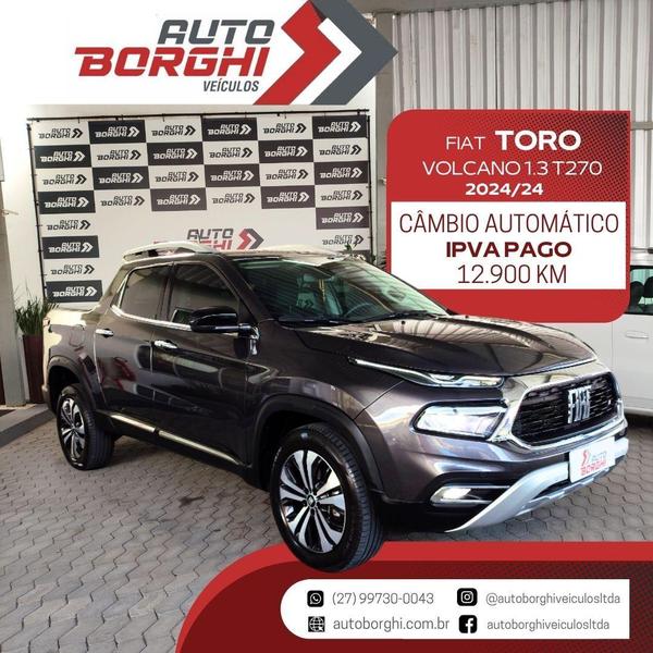 FIAT TORO VOLCANO 1.3 T270 4X2 FLEX AUT.
