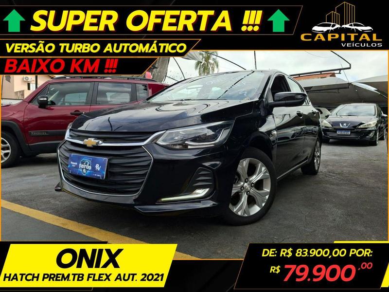 CHEVROLET ONIX HATCH PREM. 1.0 12V TB FLEX 5P AUT.