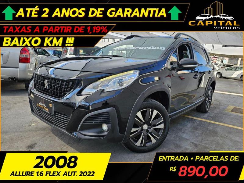 PEUGEOT 2008 ALLURE 1.6 AUTOMATICO