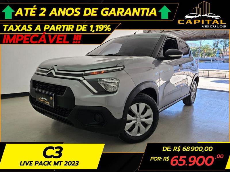 CITROEN C3 LIVE PACK 1.0 FLEX 6V 5P MEC.